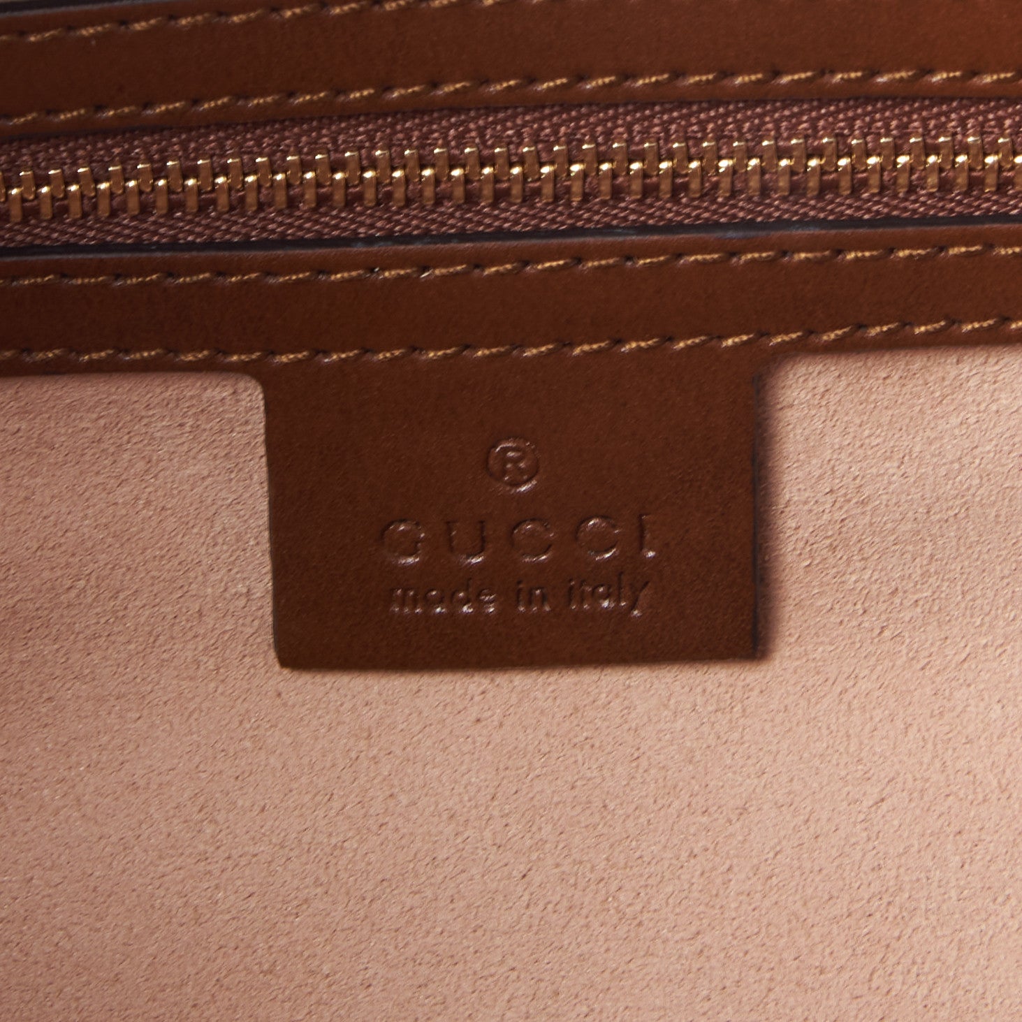 Gucci Soft GG Supreme Monogram Small Crossbody Tote Beige Cuir 7 of 8
