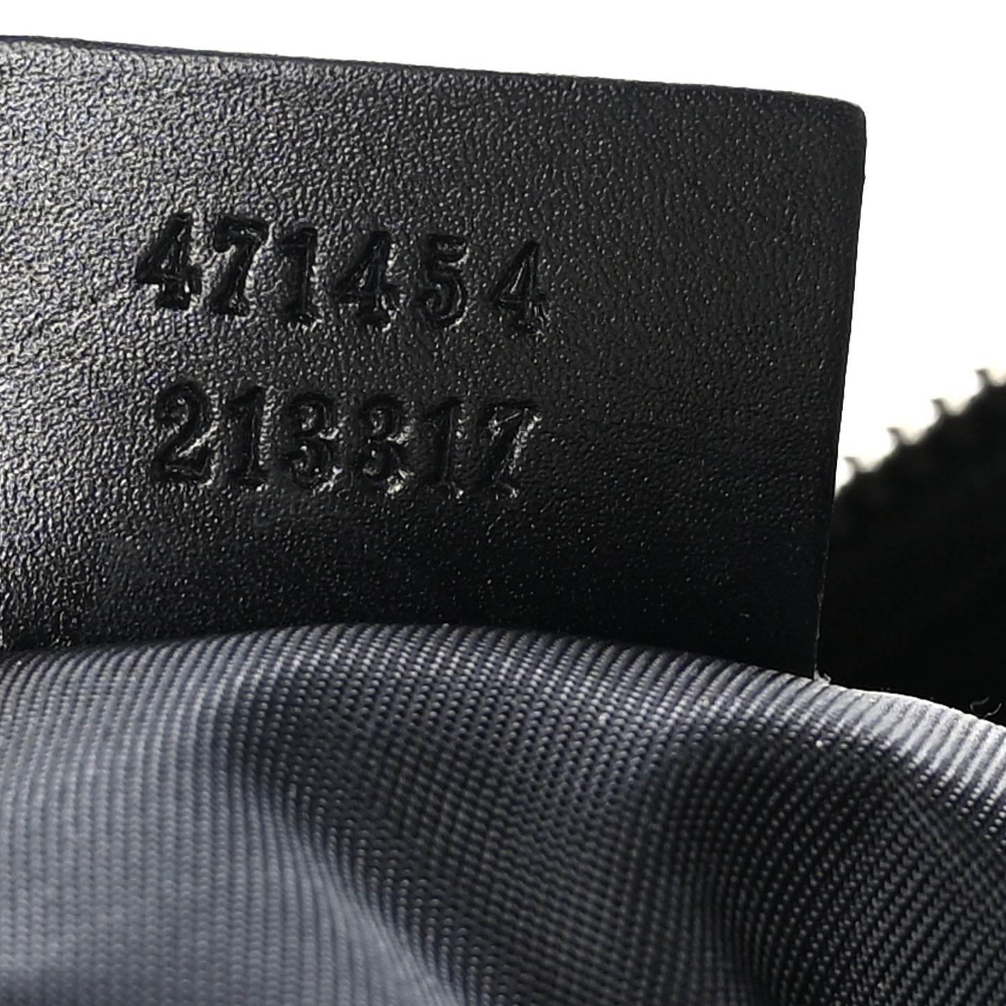 GG Supreme Monogram Web Messenger Bag Black