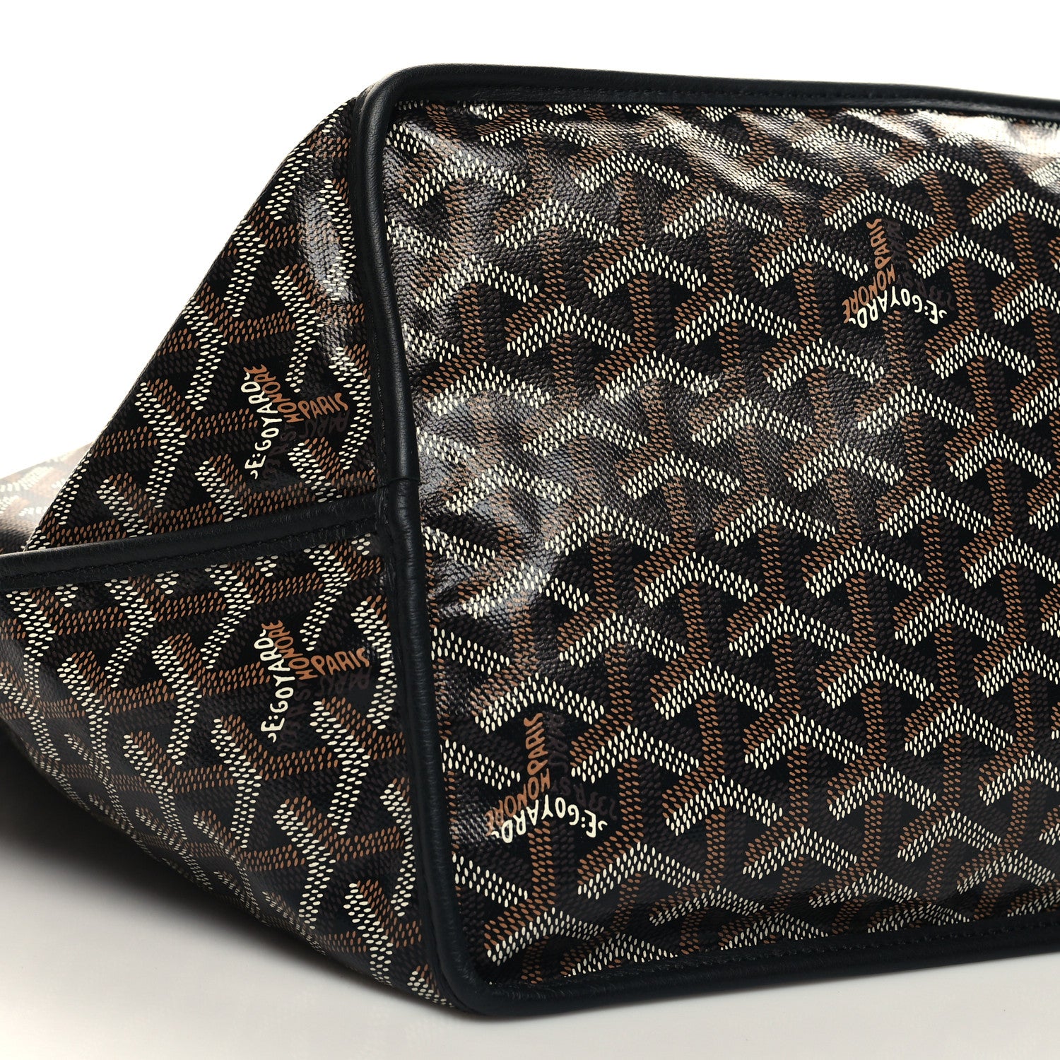 Goyard Goyardine Reversible Anjou GM Black 11 of 12
