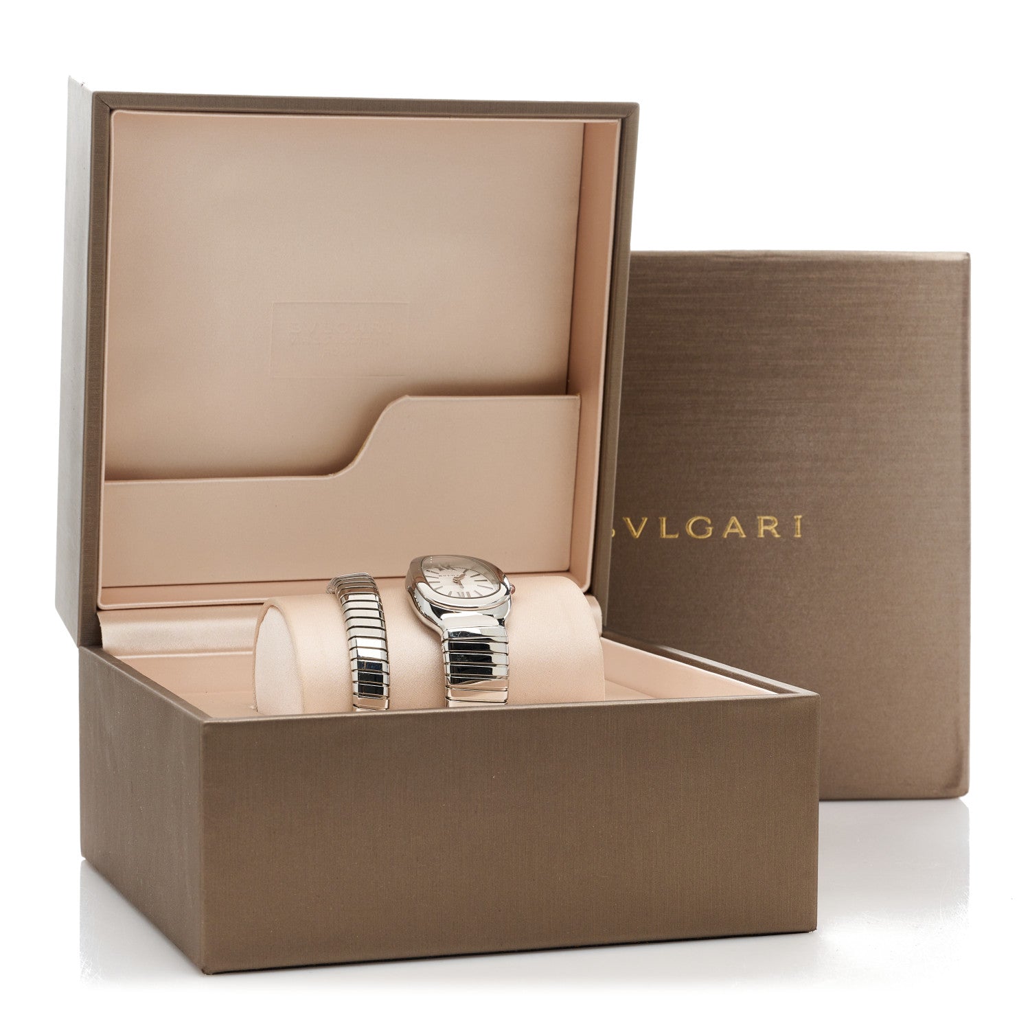 Bulgari Stainless Steel 35mm Serpenti Tubogas Quartz Watch 5 of 5