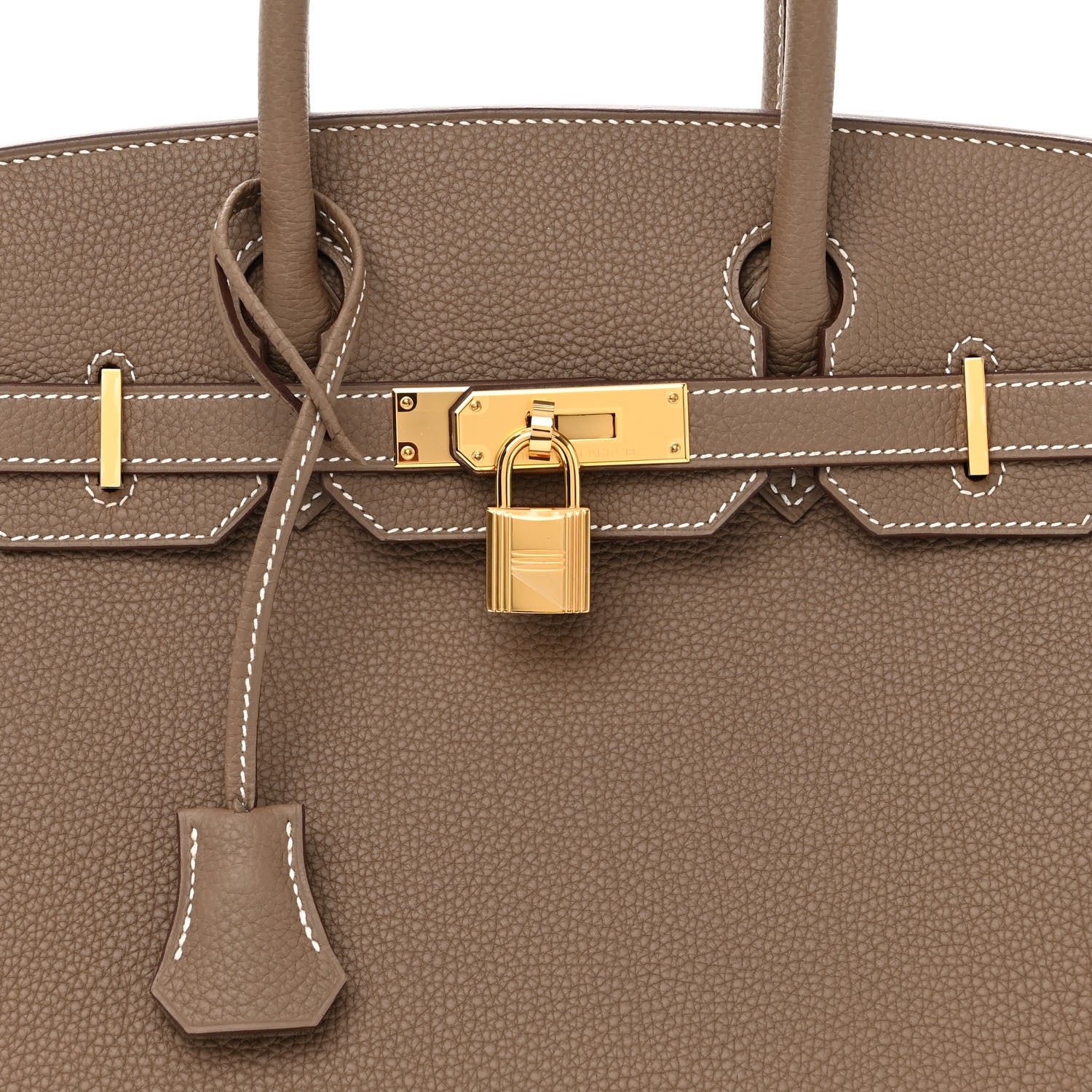 Hermes Togo Birkin 30 Etoupe 8 of 13