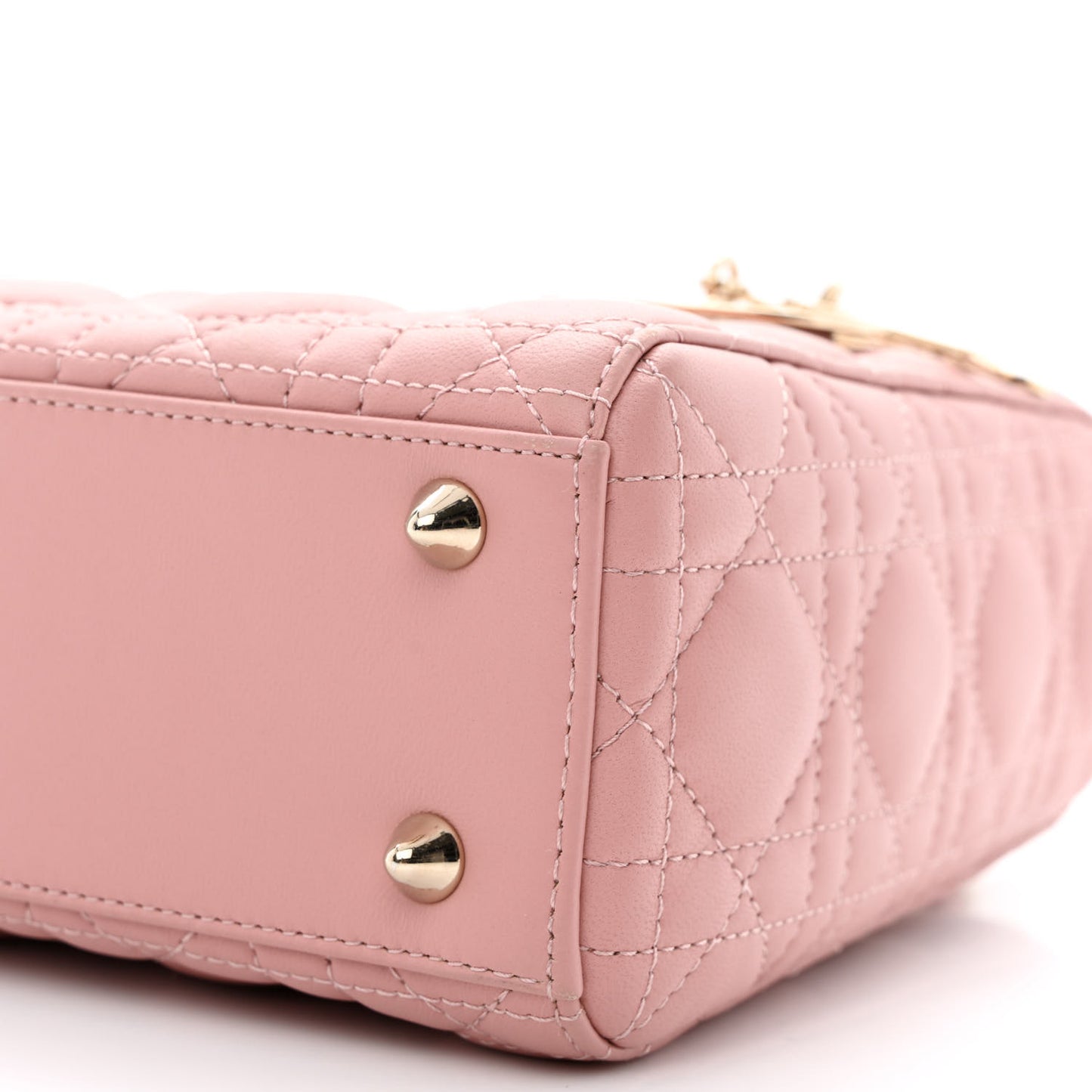 Lambskin Cannage Small My ABC Dior Lady Dior Pink