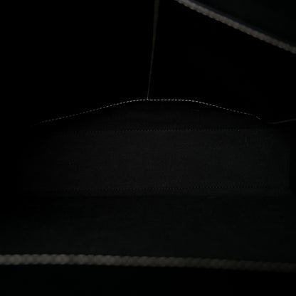 Burberry Canvas Smooth Calfskin Two Tone Medium Pocket Bag Black White 5 of 10
