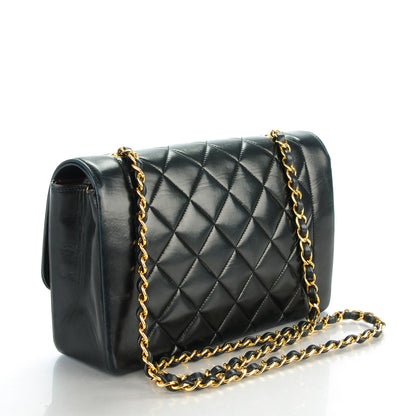 Chanel Lambskin Quilted Medium Single Flap Black 3 of 9