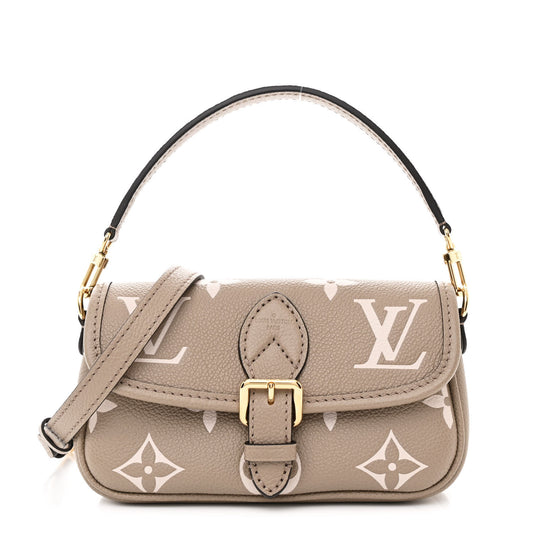 Empreinte Monogram Nano Diane Tourterelle Beige Cream