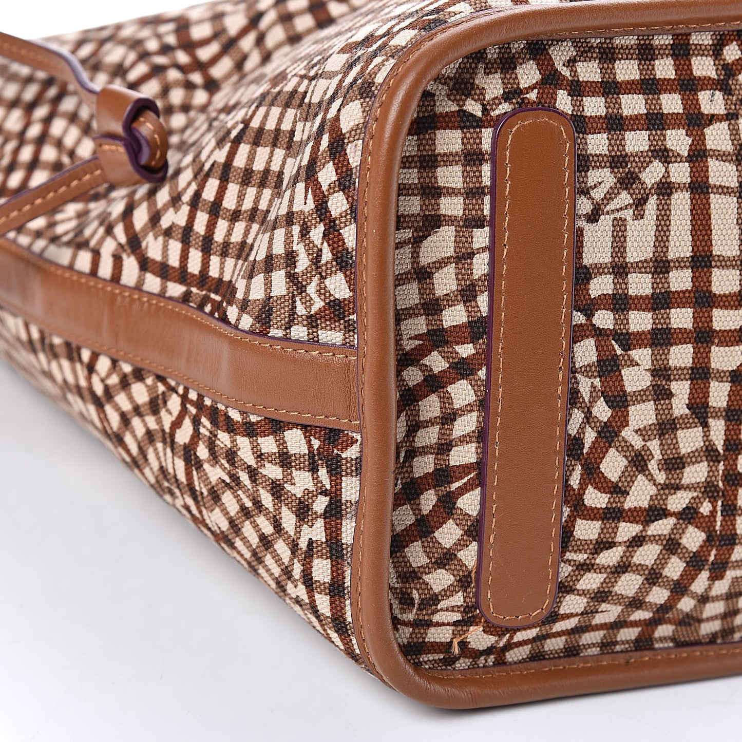 Visetos Medium Liz Reversible Shopper Tote Cognac