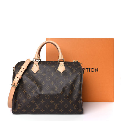 Louis Vuitton Monogram Speedy Bandouliere 30 9 of 9