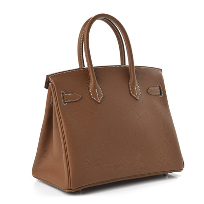 Hermes Togo Birkin 30 Gold 3 of 11
