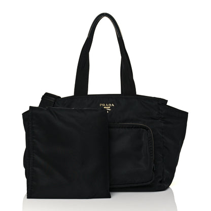 Prada Nylon Vela Baby Bag Black 2 of 15