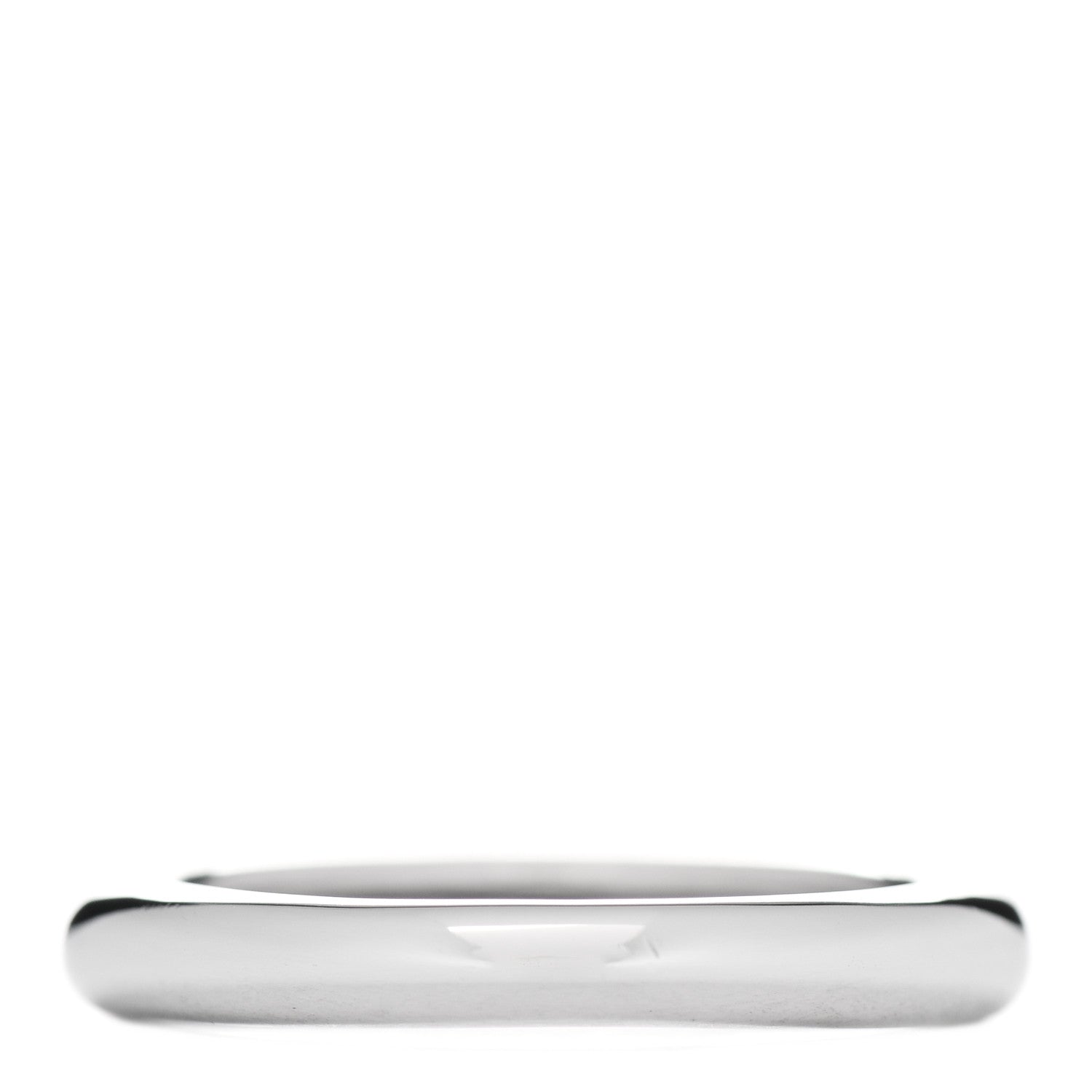 Van Cleef & Arpels Platinum Tapered Wedding Band Ring 54 7 3 of 5