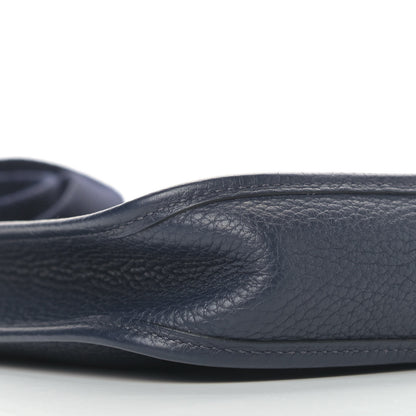 Hermes Taurillon Clemence Evelyne TPM Bleu Nuit 7 of 9