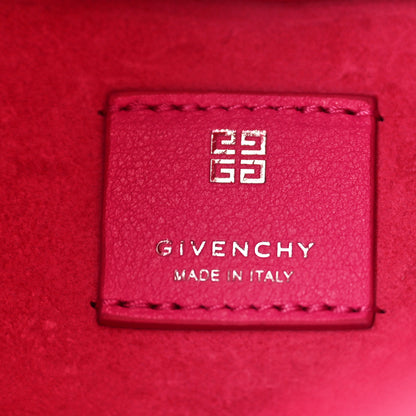 Givenchy Grained Calfskin Mini G-Lock Hobo Neon Pink 6 of 9