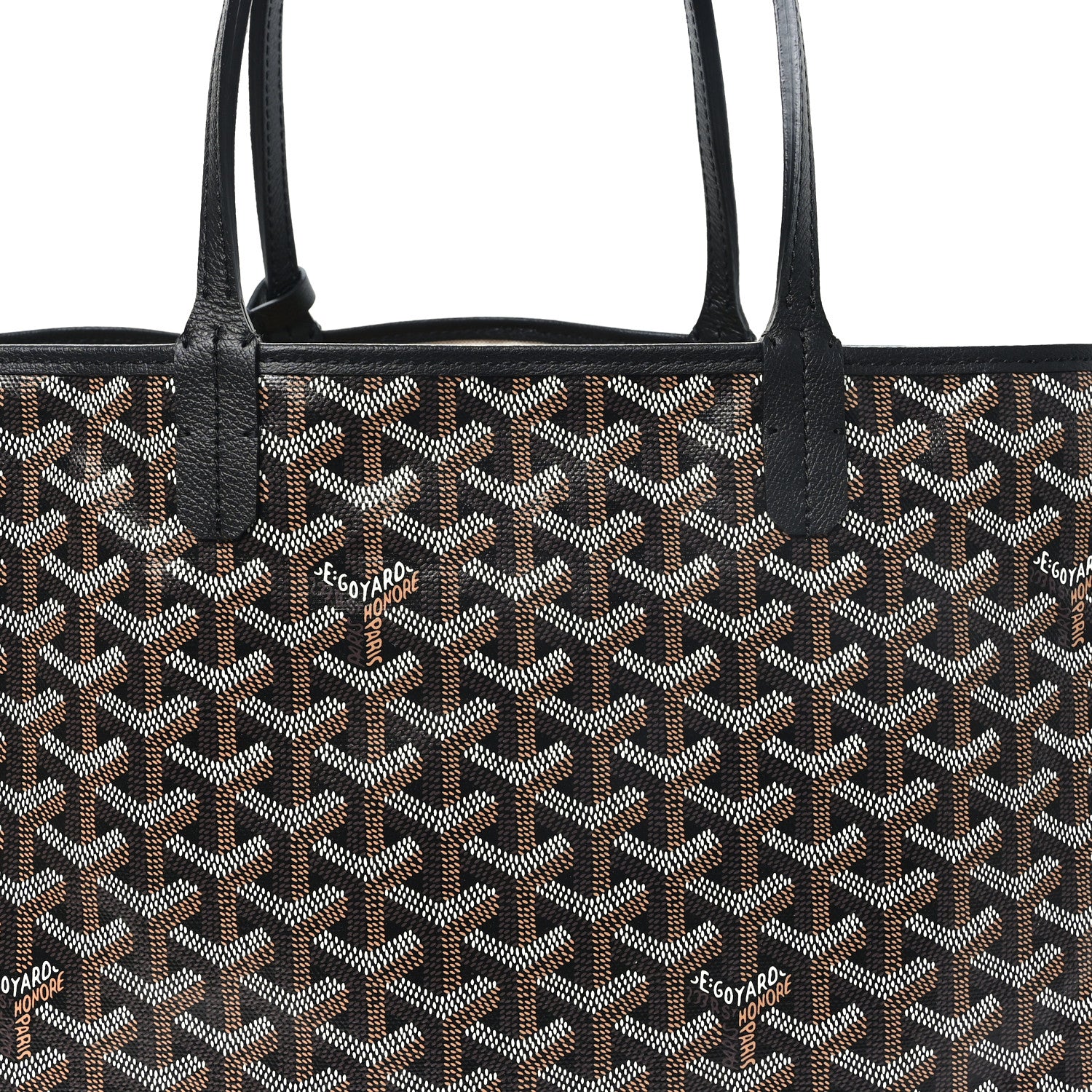 Goyard Goyardine Saint Louis PM Black 9 of 11