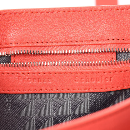 Proenza Schouler Lambskin Tiny PS1 Lux Satchel Geranium 6 of 11