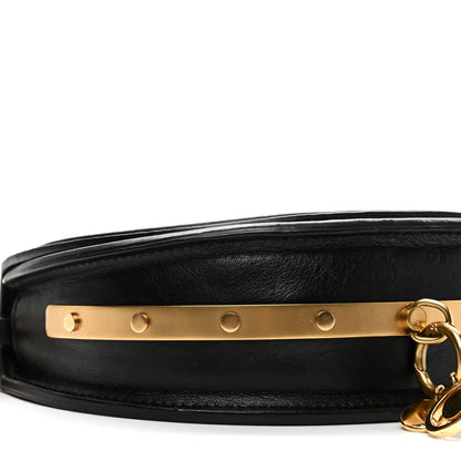 Chloe Calfskin Small Nile Bracelet Minaudiere Bag Black 8 of 9