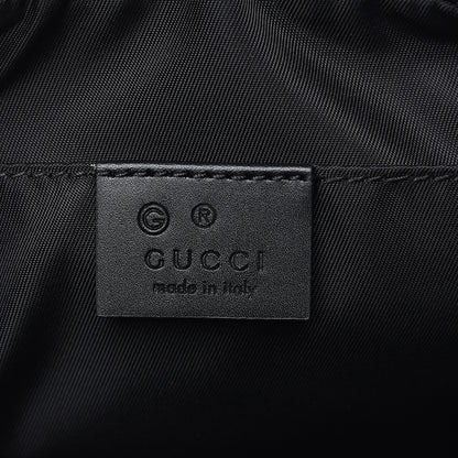 Gucci Canvas Web Slim Belt Bag Black 5 of 9