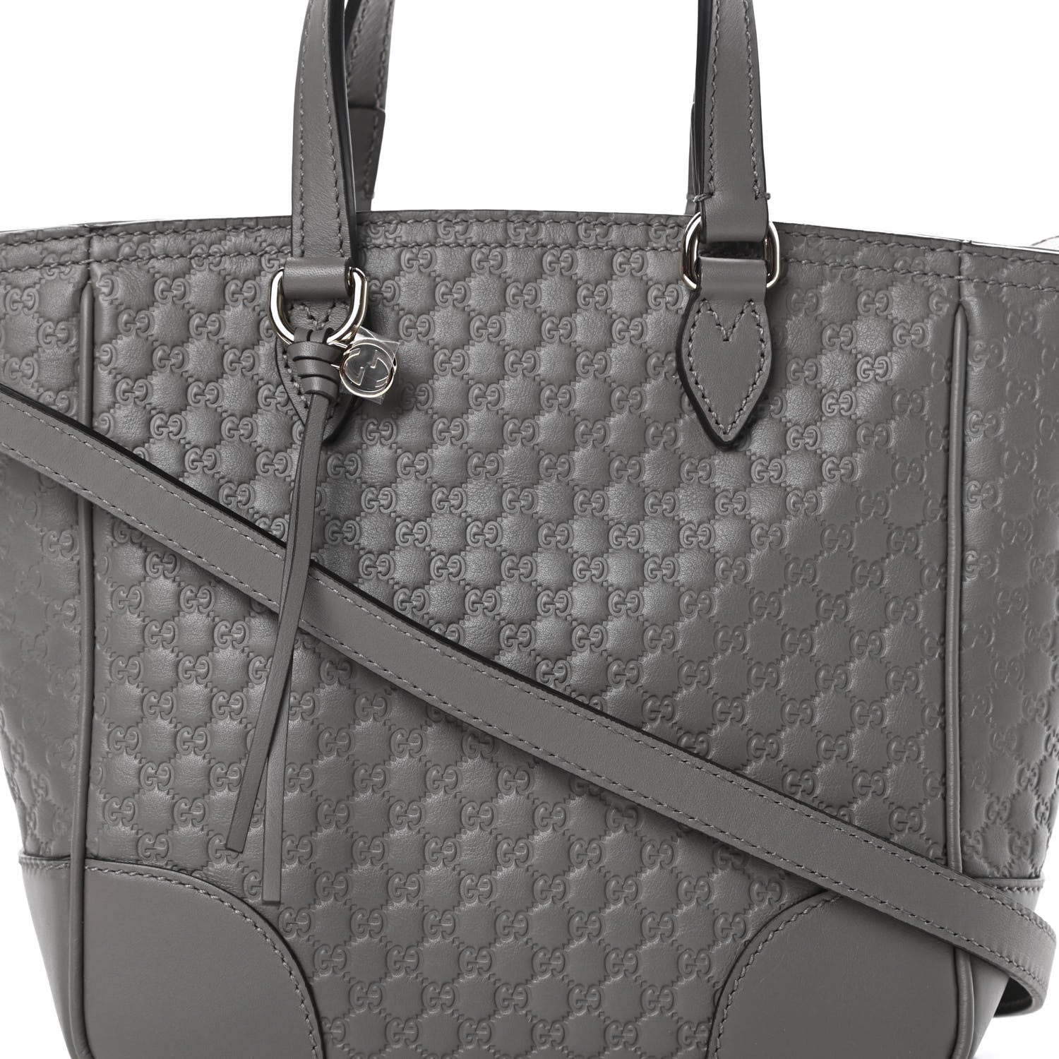 Gucci Microguccissima Small Bree Tote Graphite 8 of 10