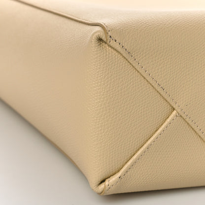 Celine Grained Calfskin Small Vertical Cabas Sand 8 of 9