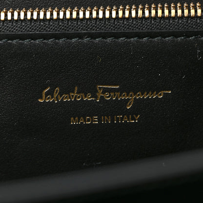 Salvatore Ferragamo Calfskin Joanne Crossbody Black 7 of 10