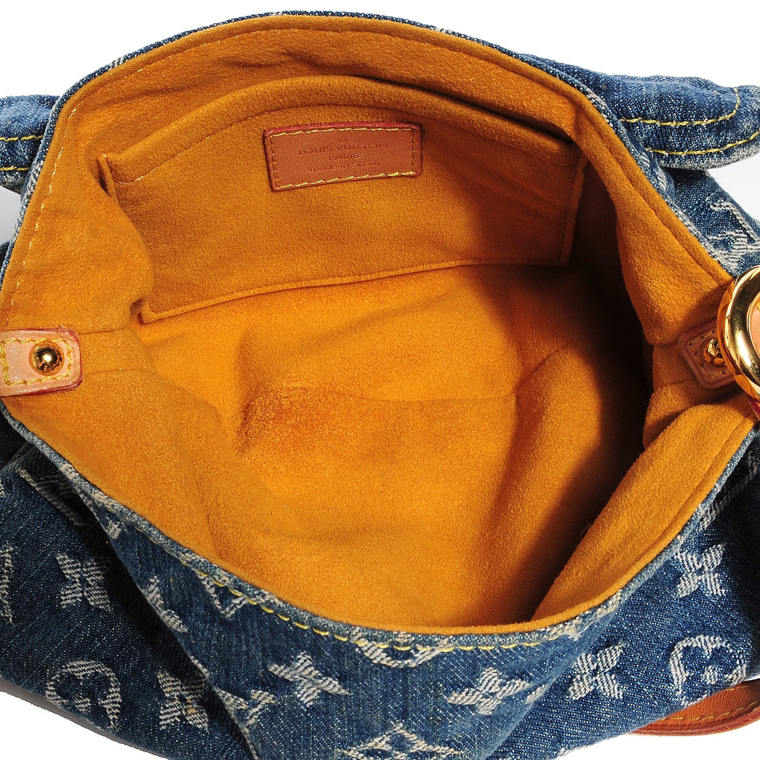 Louis Vuitton Monogram Denim Mini Pleaty Blue 7 of 7