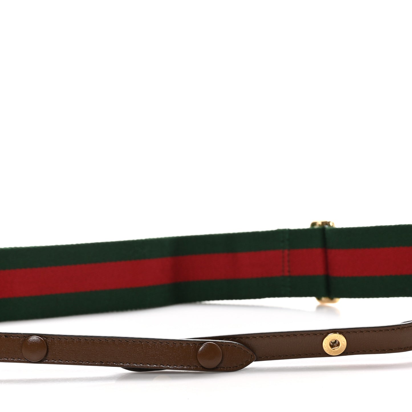 Canvas Web Shoulder Strap Green Red