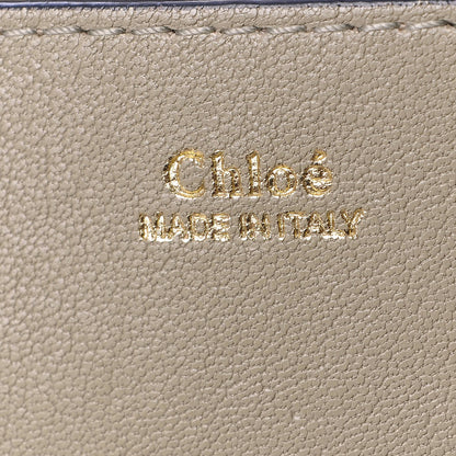 Chloe Grained Calfskin Lambskin Drew Shoulder Bag Brown Baobab Green 6 of 20