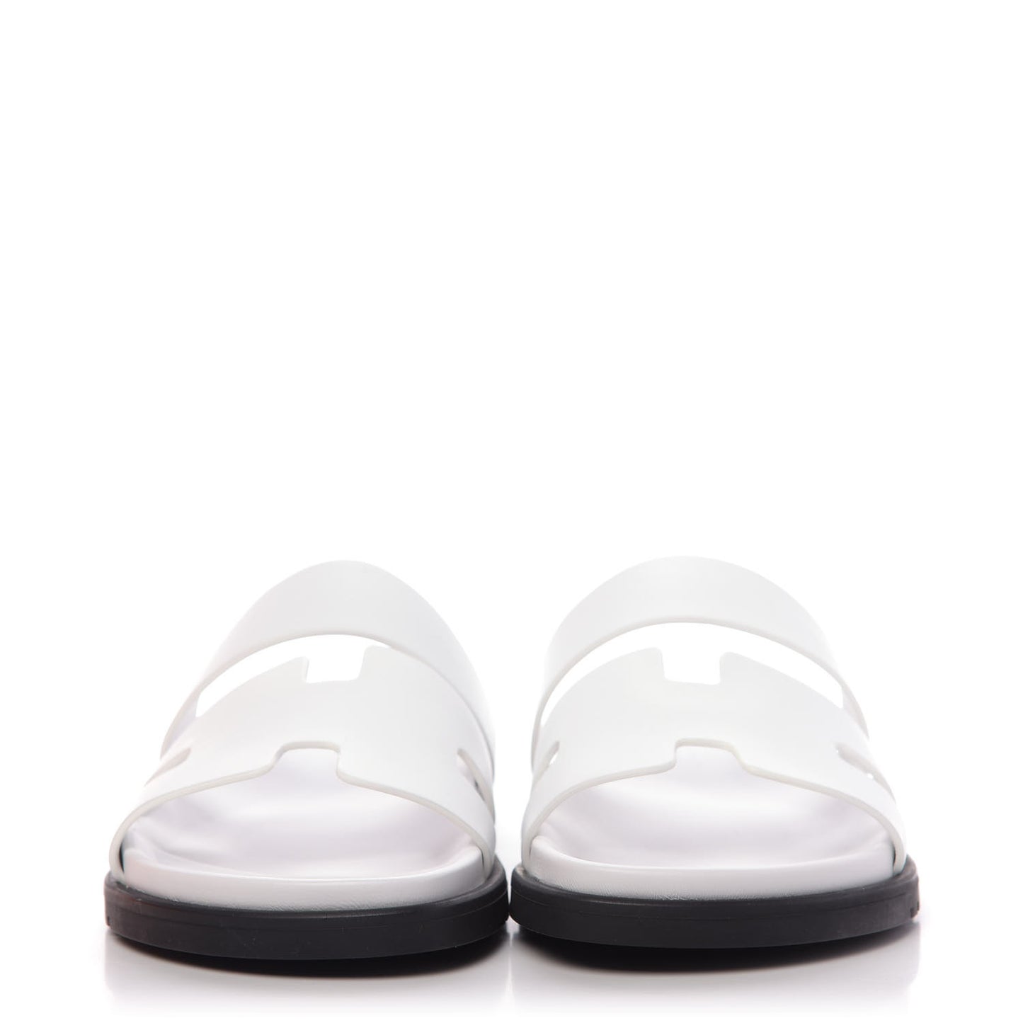 Calfskin Womens Ankara Sandals 40 White
