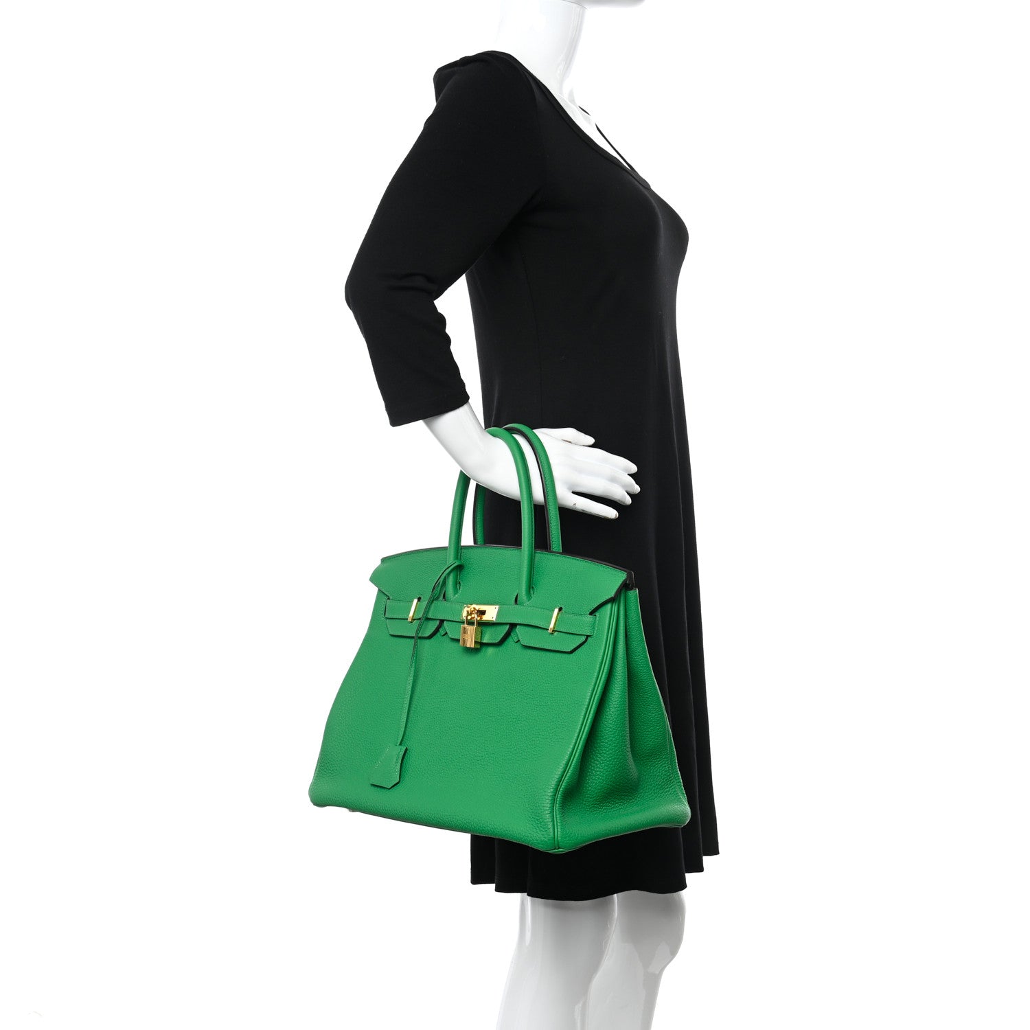 Hermes Togo Birkin 35 Bambou 2 of 12