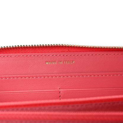 Chanel Lambskin Quilted Chanel 19 Zipped Wallet Pink 7 of 8