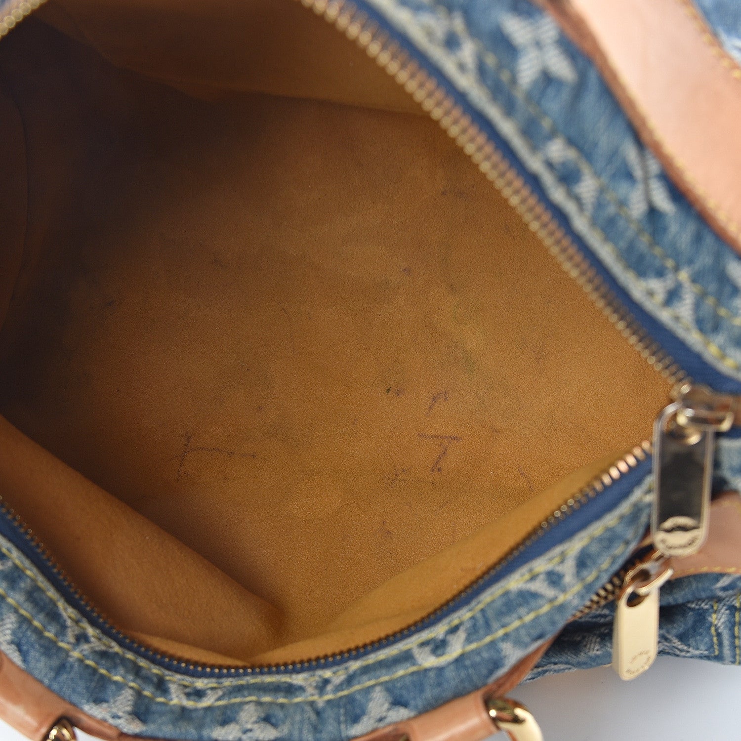 Louis Vuitton Monogram Denim Neo Speedy Blue 6 of 8