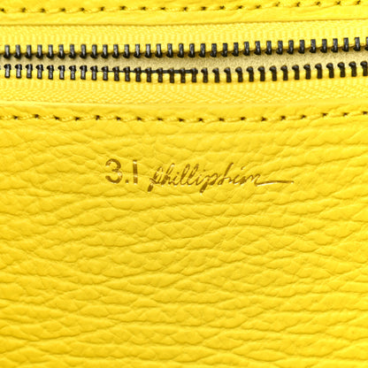 3.1 Phillip Lim Textured Calfskin Medium Pashli Satchel Electric yellow 5 of 16