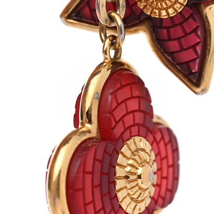 Louis Vuitton Metal Resin Mosaique Bag Charm Red 5 of 5