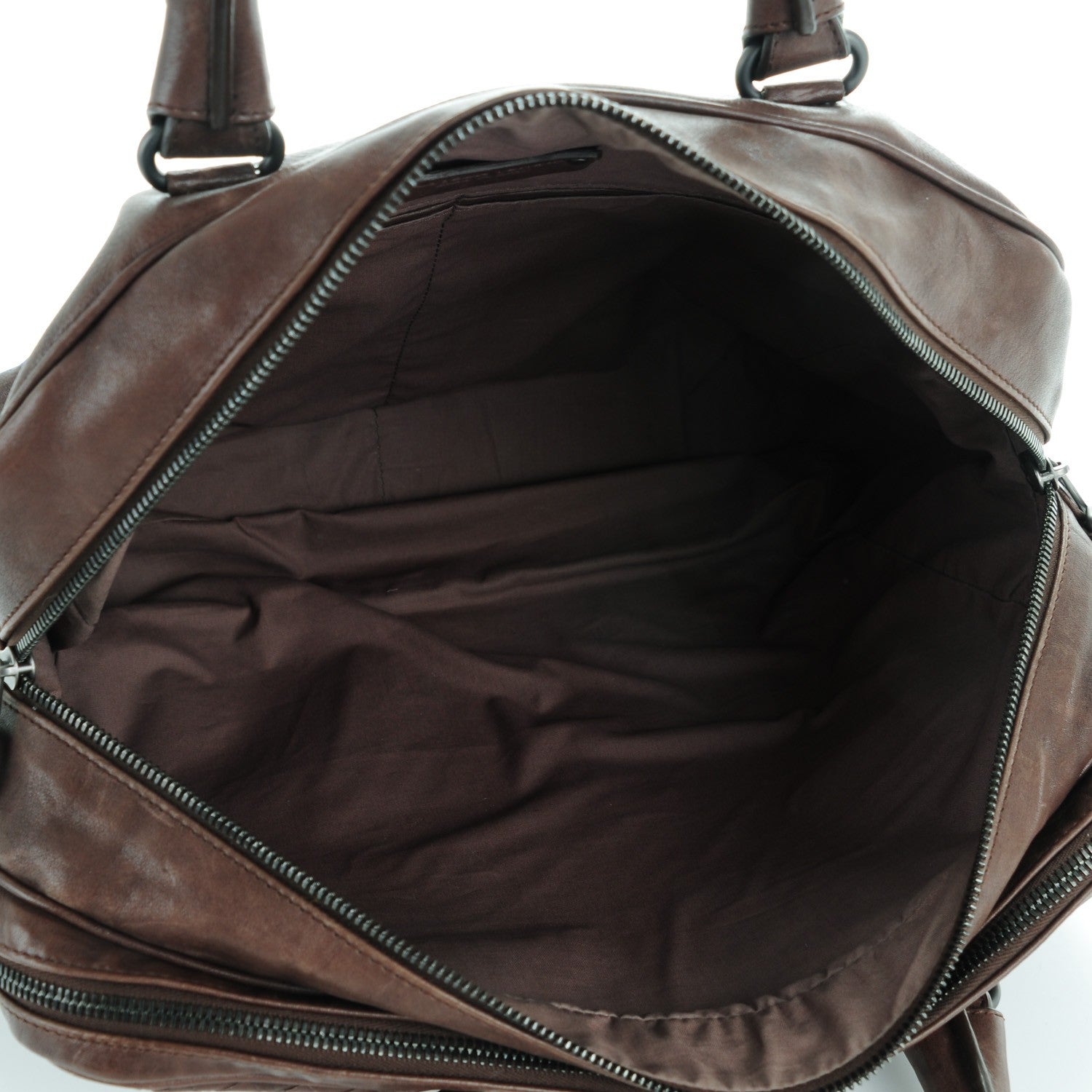 Bottega Veneta Nappa Intrecciato Business Bag Ebano 6 of 10