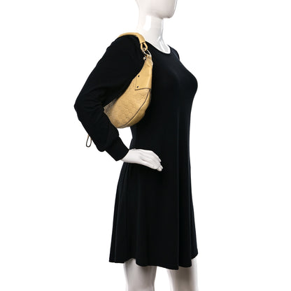 Gucci Guccissima Half Moon Hobo Yellow 2 of 9