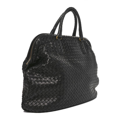 Bottega Veneta Nappa Intrecciato Frame Tote Black 2 of 10