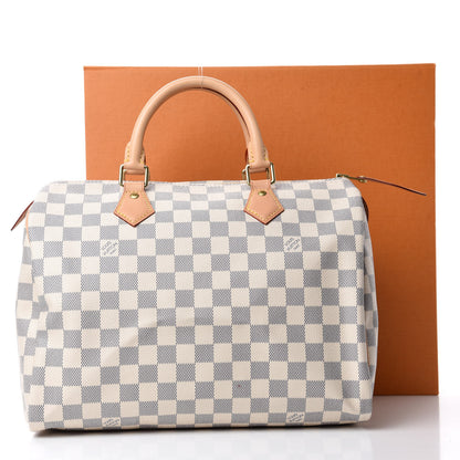 Louis Vuitton Damier Azur Speedy 30 13 of 13