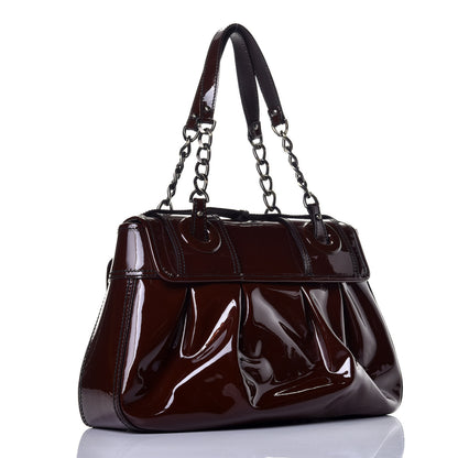 Fendi Patent B Bag Marrone 3 of 8