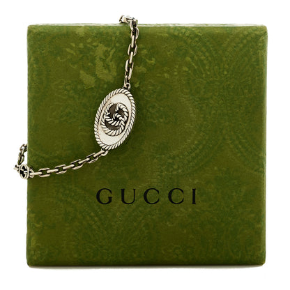 Gucci Sterling Silver Torchon Double G Bracelet 4 of 4