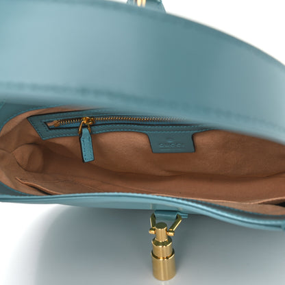 Gucci Boarded Dyana Lux Calfskin Small Jackie 1961 Hobo Dusty Azure 5 of 10