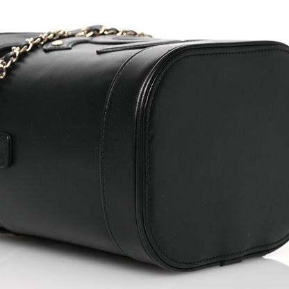 Chanel Lambskin Timeless Vanity Cosmetic Case Black 9 of 10