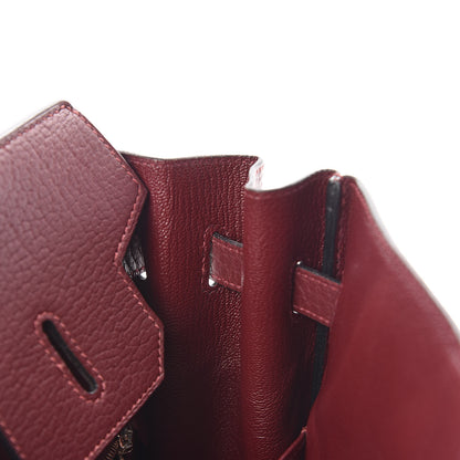 Hermes Fjord HAC Birkin 32 Rouge H 12 of 32