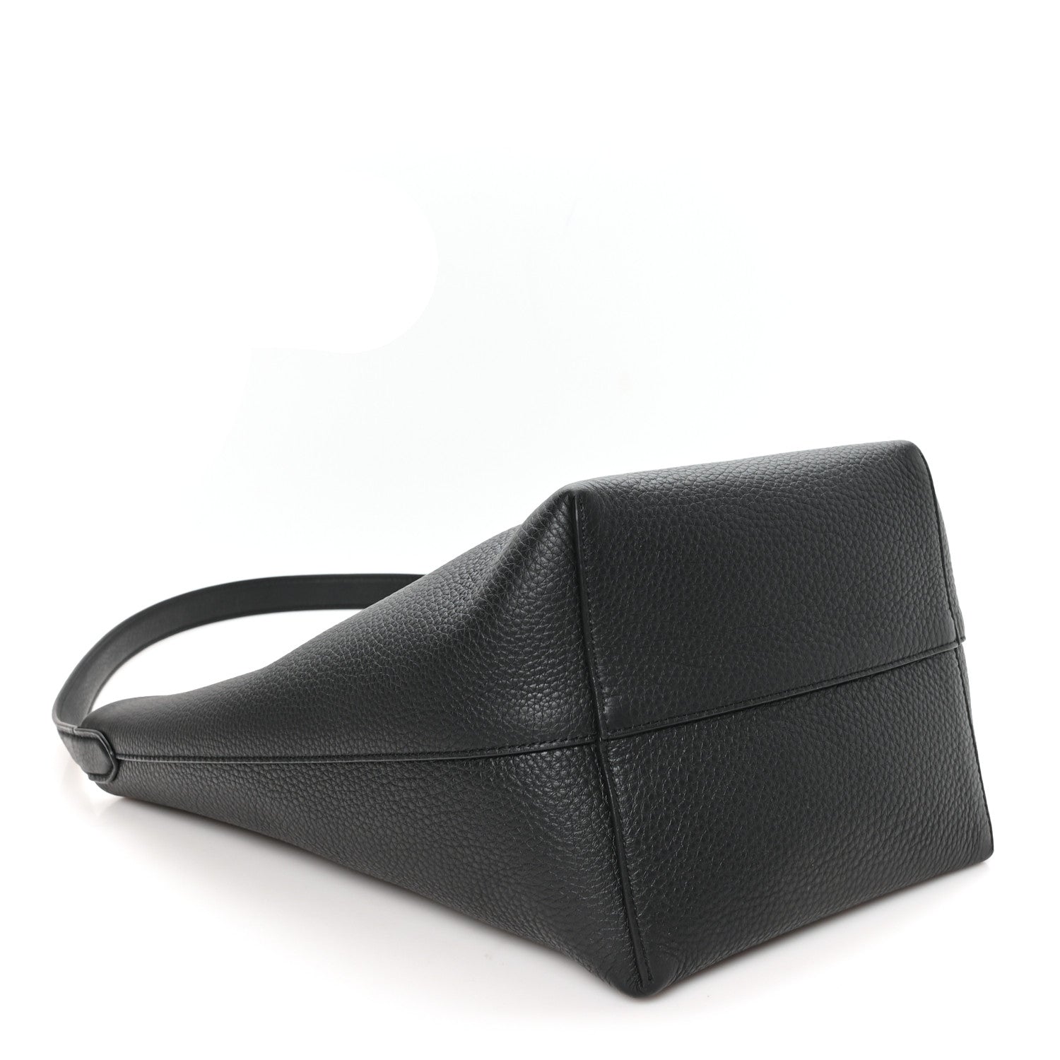 The Row Grained Calfskin Medium N/S Park Tote Black 4 of 9