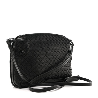 Bottega Veneta Nappa Intrecciato Nodini Bag Black 3 of 12