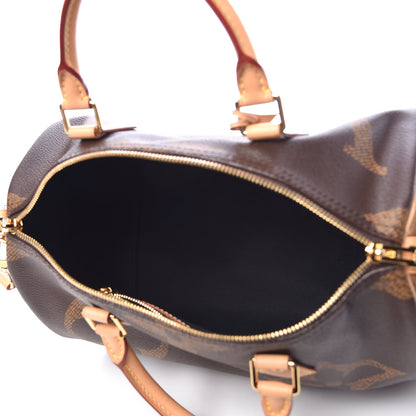 Louis Vuitton Reverse Monogram Giant Speedy Bandouliere 30 6 of 8