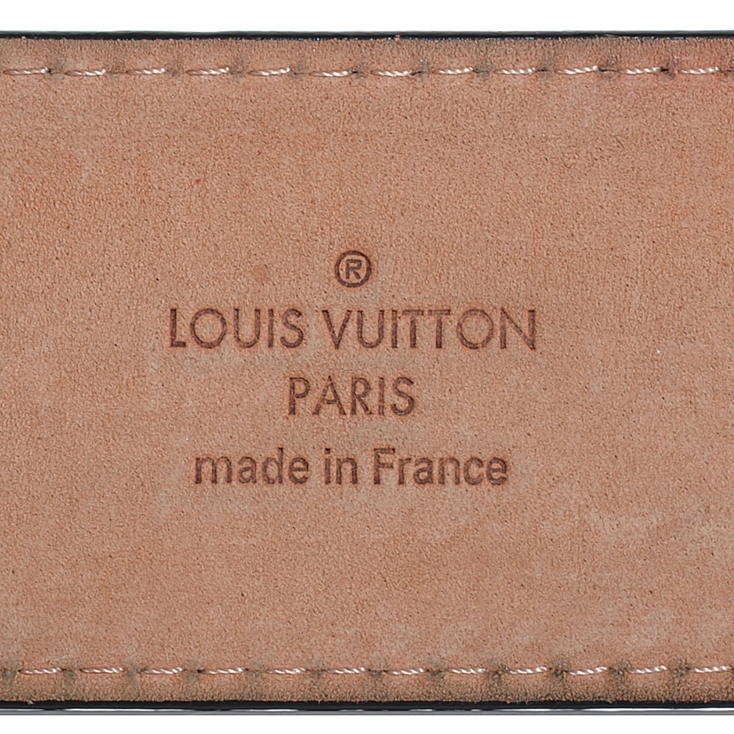 Electric Epi 40mm LV Initiales Belt 95 38 Black