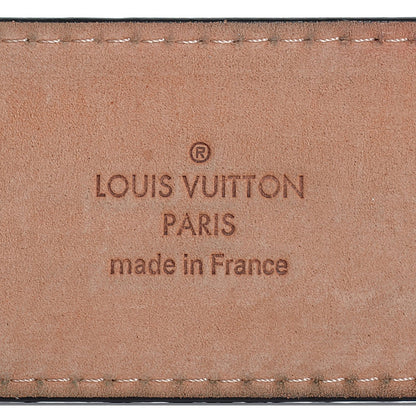 Louis Vuitton Electric Epi 40mm LV Initiales Belt 95 38 Black 5 of 8
