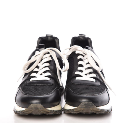 Louis Vuitton Calfskin Run Away Sneakers 36 Black 2 of 9