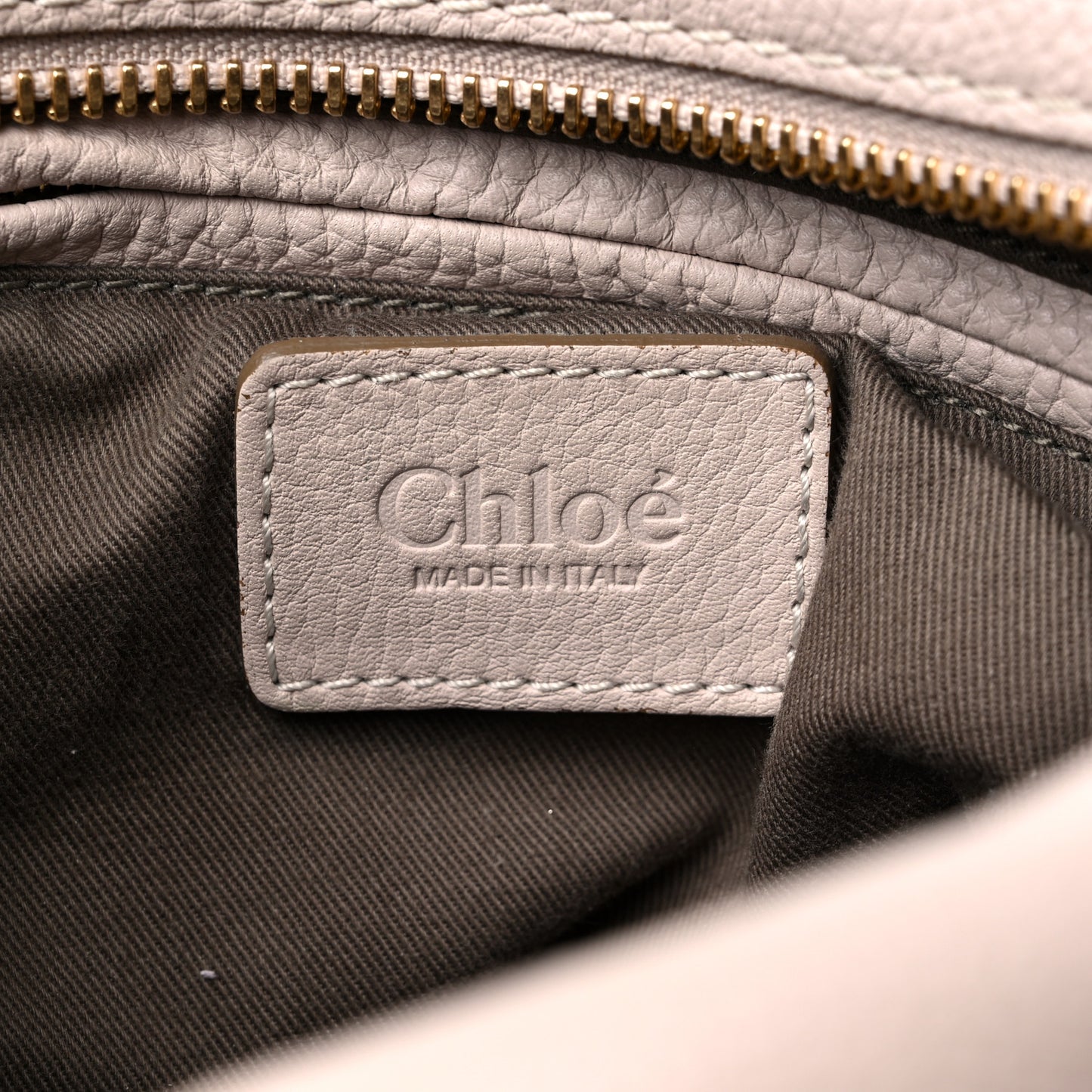 Calfskin Medium Marcie Satchel Abstract White