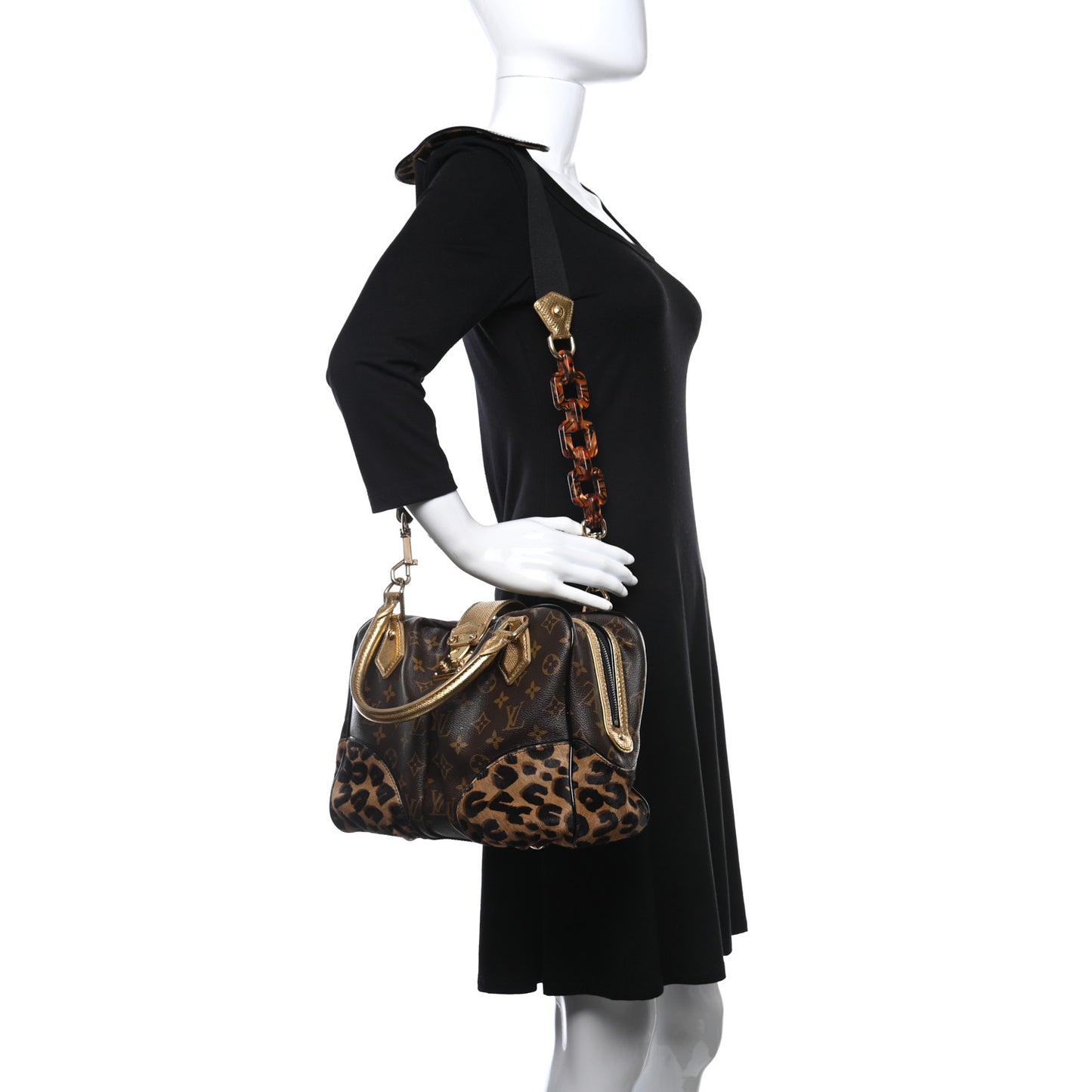 Monogram Leopard Adele