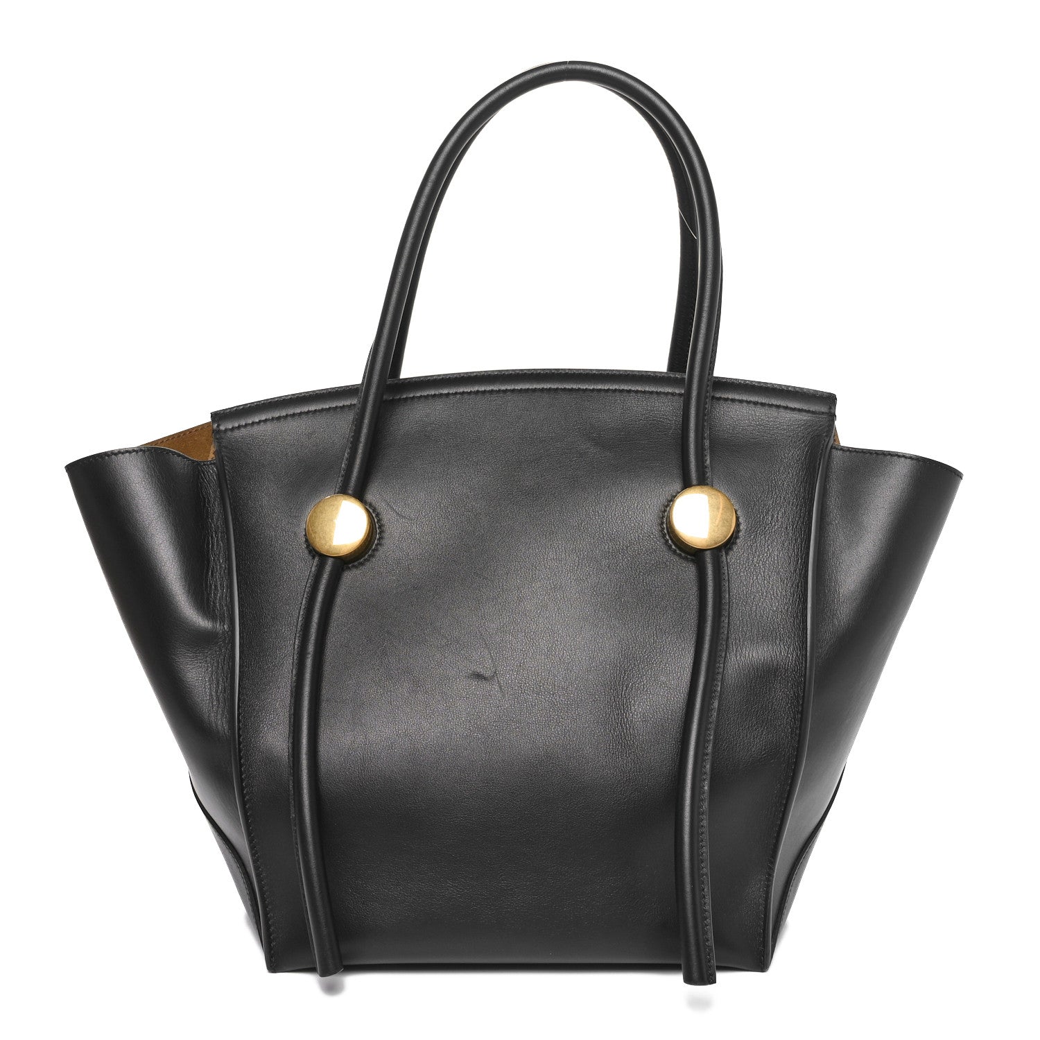 Proenza Schouler Calfskin Pipe Tote Black 1 of 10